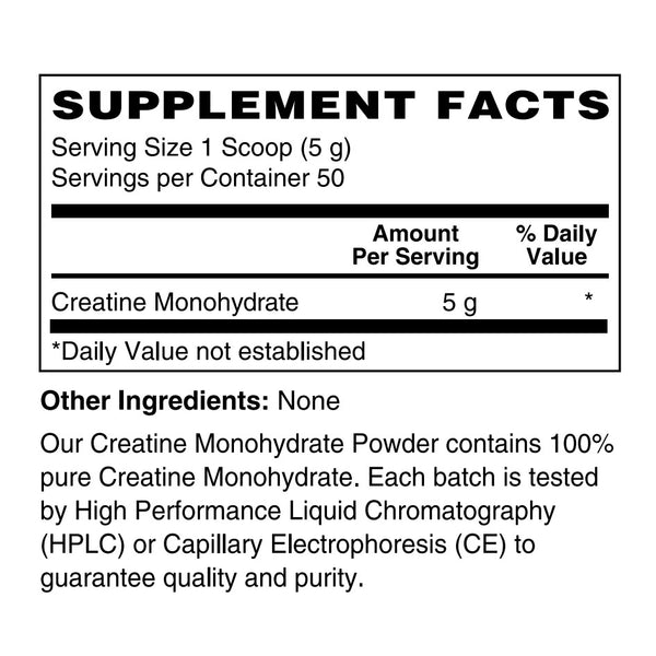 Creatine Monohydrate (250g)