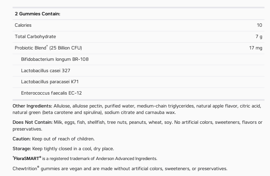 GUMI Probiotic Gummies