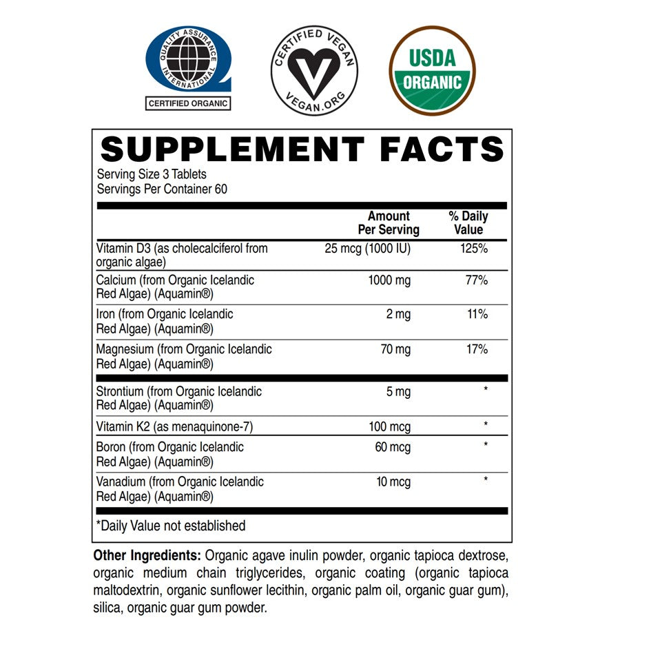 Organic Whole Food Plant Calcium