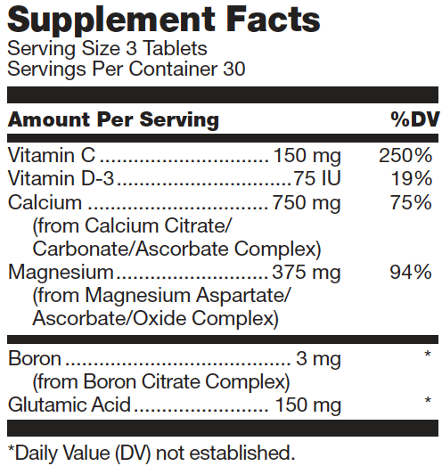 Calcium, Magnesium, & Vitamin-D