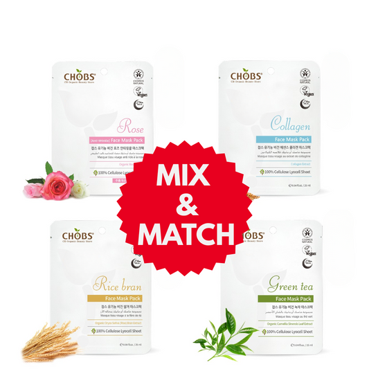 Organic Facial Sheet Masks