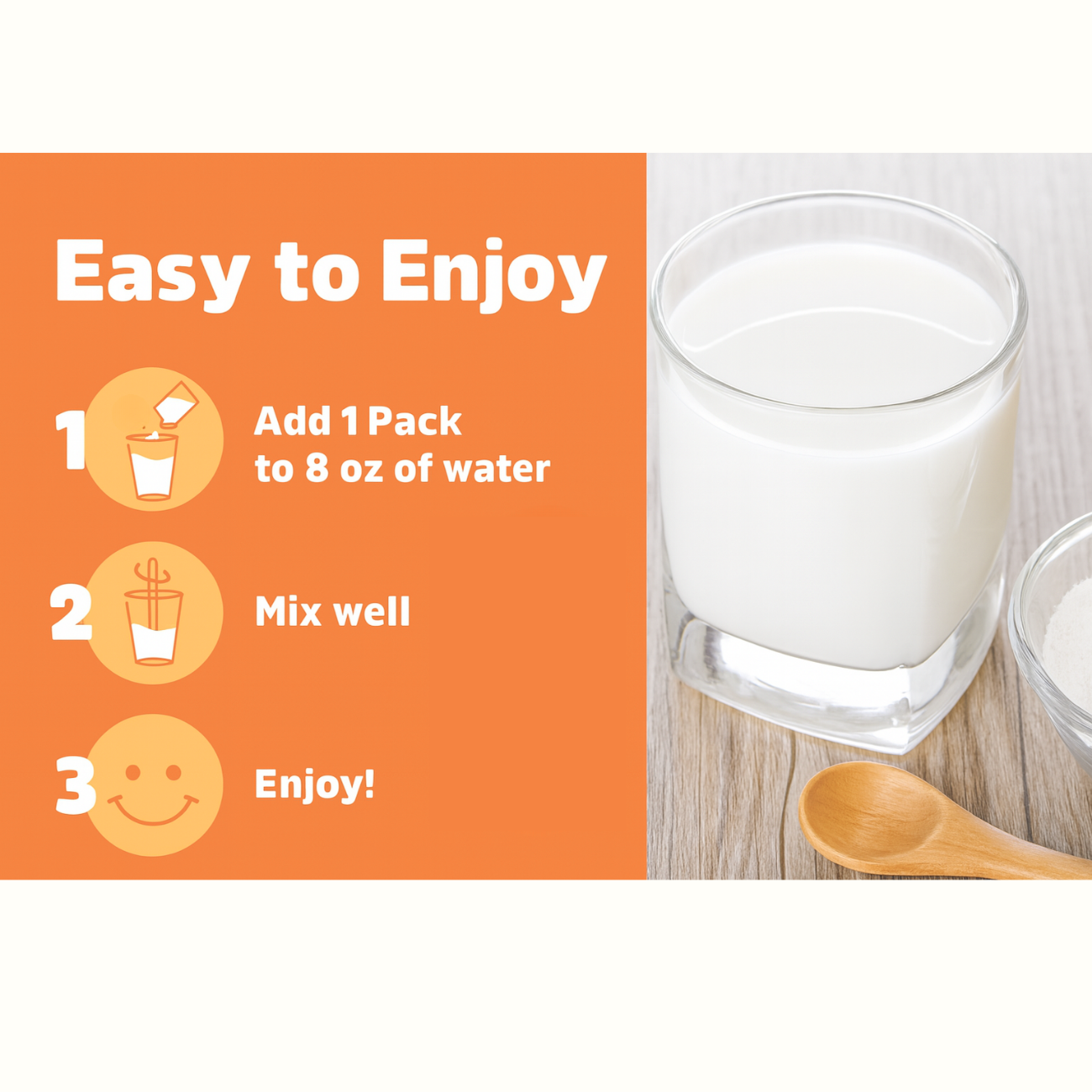 [Grass Fed] Whole Goat Milk + Hydrolyzed Collagen Peptides