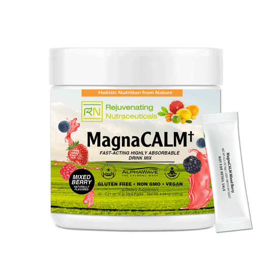 MagnaCALM (Magnesium & L-Theanine) [20 Stick Packs]