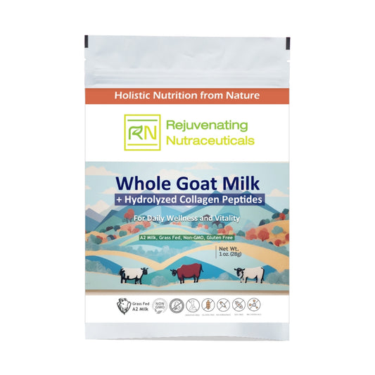 [Grass Fed] Whole Goat Milk + Hydrolyzed Collagen Peptides