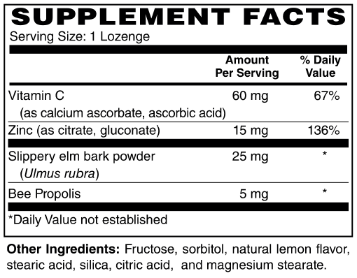 Zinc Lozenges