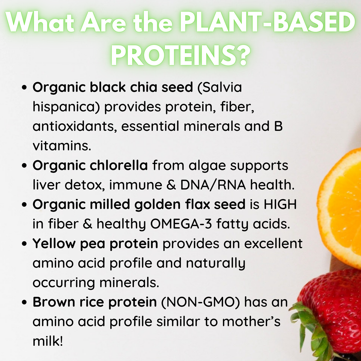 Comprehensive Health: Plant-Based Protein Powder + Multivitamins + Superfood Blend